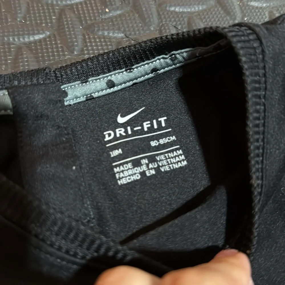 Nike Toddler Dri-Fit Long Sleeve black tunic 18 months